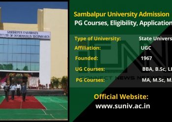Sambalpur University Admission