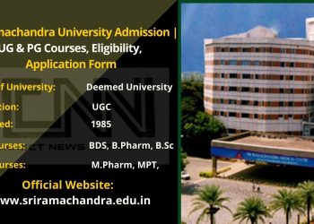 Sri Ramachandra University Admission