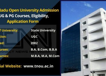 Tamil Nadu Open University Admission 2022