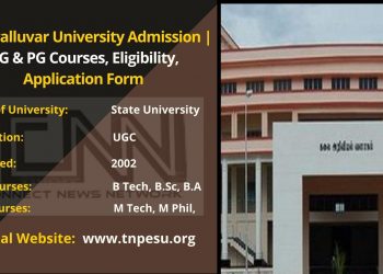 Thiruvalluvar University Admission